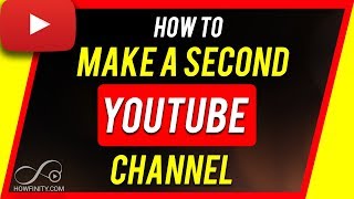 How to Make a Second YouTube Channel [upl. by Manny843]