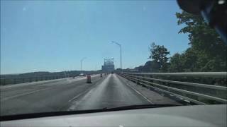 Driving over the CastletononHudson Bridge [upl. by Meir]