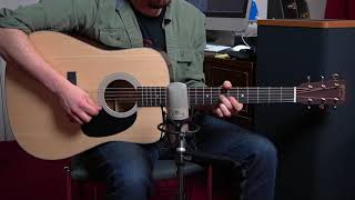 Martin D12E Road Series  DemoSound Test [upl. by Ardra]