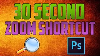 Photoshop CC  How to Zoom Using Shortcut [upl. by Helene]