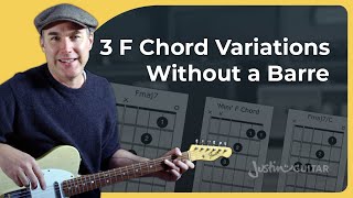 3 F Chord Variations You Need to Know [upl. by Okim1]