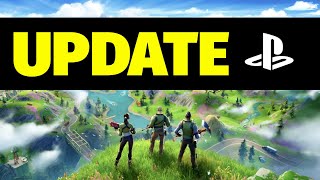 How to Update Fortnite on PS4  PlayStation [upl. by Dunaville]