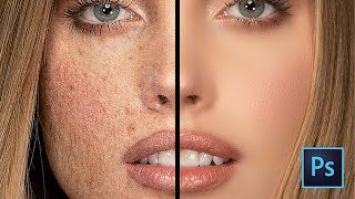 Face Smooth In Photoshop  Easy Frequency Separation Tutorial [upl. by Oratnek]