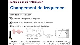 Le Changement de fréquence  Principe [upl. by Robinet792]