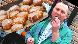 DOMOWE PĄCZKI MEGA PUSZYSTE Z KONFITURĄ Donuts   Oddaszfartucha [upl. by Jeremie858]