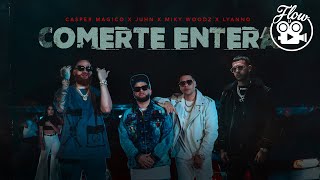 Casper Magico Juhn Miky Woodz Lyanno  Comerte Entera Video Oficial [upl. by Ridgley]