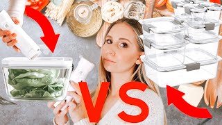 NEVER THROW FOOD AWAY AGAIN Zwilling Food Saver Pump VS Traditional Food StorageZERO WASTE [upl. by Atiram]