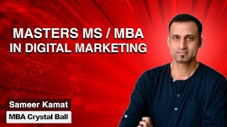 Masters MS MBA in Digital Marketing Best Courses Salary Jobs Careers Syllabus [upl. by Lauer999]