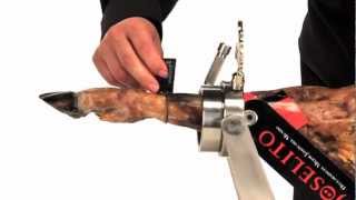 LEARN HOW TO CARVE A JOSELITO HAM [upl. by Hgeilyak448]