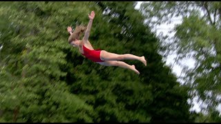 First Female Death Diving World Champion  EVER [upl. by Eibbob]