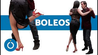 PASOS para BAILAR TANGO ARGENTINO 💃 BOLEOS Fáciles en TANGO Explicados [upl. by Luhar]