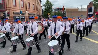 Whiterock Flute Band  Belfast 12th [upl. by Shanahan907]