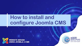 3 Installing Joomla 4 CMS [upl. by Yrehc]