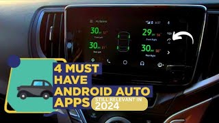 4 Must Have Android Auto Apps  Enhance Your Driving Experience with Best Android Auto Apps [upl. by Norym]