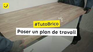 TUTO Poser un plan de travail [upl. by Darom]