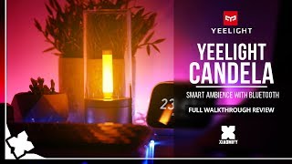 Yeelight  Candela A pretty Smart ambient light Full Review Xiaomify [upl. by Nnylaf]