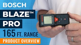 Bosch Blaze Pro Laser Measure GLM16540  Engineersupply [upl. by Kettie]