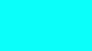 Cyan Screen  A Screen Of Pure Cyan For 10 Hours  Background  Backdrop  Screensaver  Full HD [upl. by Jess131]