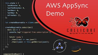 AWS AppSync Demo [upl. by Anaira]