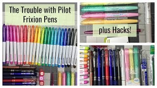 The Trouble with Pilot Frixion Pens Review and Hacks [upl. by Sieber71]