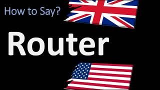 How to Pronounce Router CORRECTLY [upl. by Brodeur]