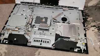 HP All In One 27quot Disassembly Change to SSD amp Benchmarking [upl. by Ibrad541]