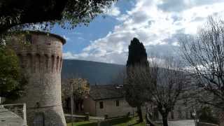 CORCIANO Borgo medievale  Umbrian medieval castle  Full HD [upl. by Sardse986]