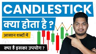 What are Candlesticks Candlesticks Kya Hote Hain Simple Explanation in Hindi TrueInvesting [upl. by Hanleigh]