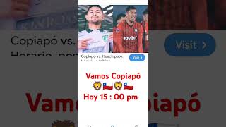 Copiapó vs Huachipato [upl. by Namsu]