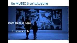 Che cosè un museo [upl. by Ayomat]