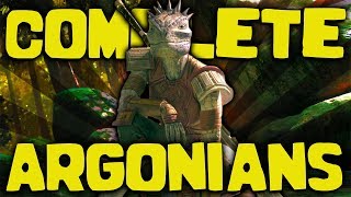 Skyrim  The COMPLETE Guide to the Argonians  Elder Scrolls Lore [upl. by Eidur]