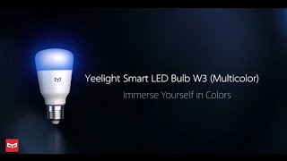 What is Yeelight Smart LED Bulb W3 Multicolor？ [upl. by Esilec]