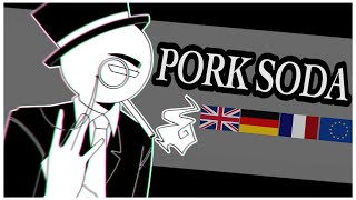 PORK SODA MEME  COUNTRYHUMANS [upl. by Eeldarb659]