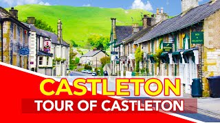 CASTLETON  A walk through Castleton Village in the Peak District Derbyshire England [upl. by Llenrep916]