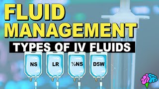 Types of IV Fluid  Fluid Management [upl. by Montagna]