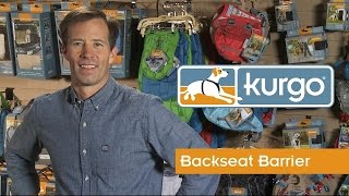 How to Install the Kurgo Backseat Barrier for Dogs [upl. by Lledraw]