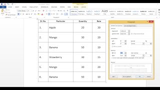 How to Adjust Table Paragraph Line Spacing in Microsoft Word [upl. by Aitropal]