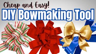 Make Your Own Bow Maker to Create STUNNING Bows Today [upl. by Enehs]