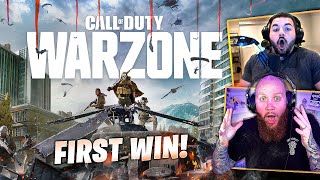 CALL OF DUTY WARZONE INSANE FIRST WIN FIRST LOOK W COURAGEJD CODPartner [upl. by Cosmo15]