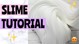 HOW TO MAKE SLIME Simple amp Easy Slime Recipe  2 Minute Easy Slime Tutorial Glue and Borax Slime [upl. by Eocsor]