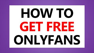 How To Get Free OnlyFans Real Life Hack [upl. by Annenn]