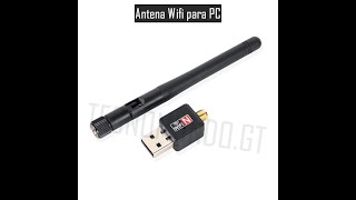 Como instalar Drivers de Antena Wifi [upl. by Lemuela471]