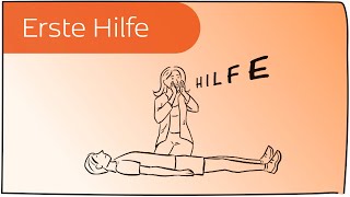 Erste Hilfe in 2 Minuten erklärt [upl. by Lehrer]