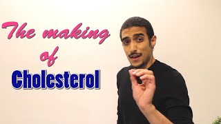 Cholesterol Synthesis شرح بالعربي [upl. by Hayila836]