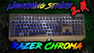 Lightning Strike 20  Razer Synapse Keyboard Lighting [upl. by Calhoun324]