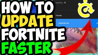 How To Make Fortnite Update Faster PS4XBOXPCWORKING NOW [upl. by Ettezzil]