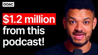 How I Make 12 Million A Year From This Podcast  E94 [upl. by Ilek]