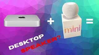 Can the Apple HomePod mini be a Desktop Speaker [upl. by Paapanen255]