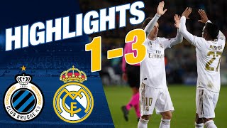 GOALS AND HIGHLIGHTS  Club Brugge 13 Real Madrid [upl. by Gaughan]