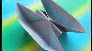 Como hacer un barco de papel Facil Origami 1 [upl. by Ackerley]